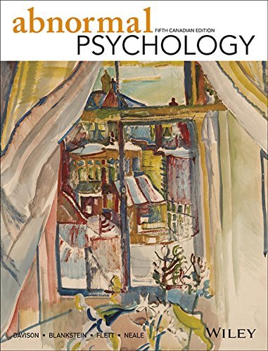 Abnormal Psychology 5th Canadian Edition – Davidson