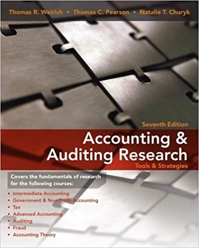 Accounting & Auditing Research Tools