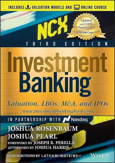 Test Bank – Investment Banking Valuation by Rosenbaum 3/e