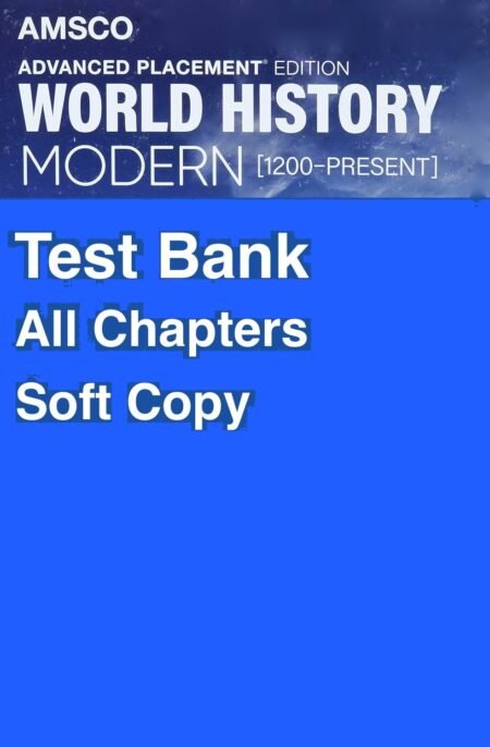 Downloadable Test Bank – Advanced Placement United States Government & Politics by Wolfford 3e