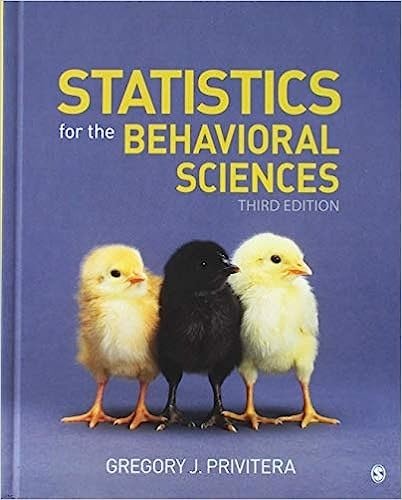 Test Bank Statistics for the Behavioral Sciences